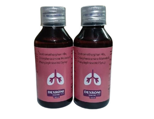 Dexroni Dextromddethorphan Cough Syrup, 100 Ml