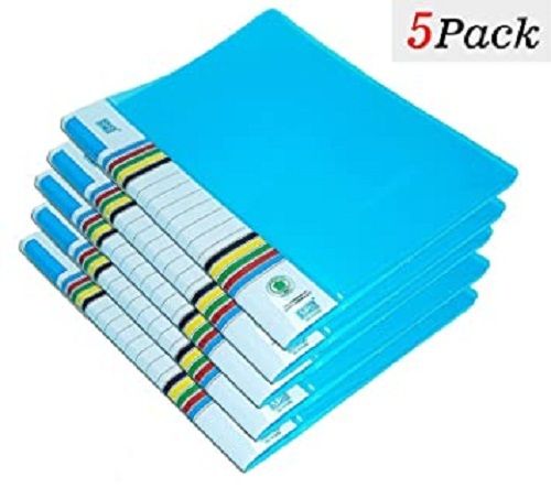 Rectangular Shape SPS Clip Plastic Report File For General Office Use