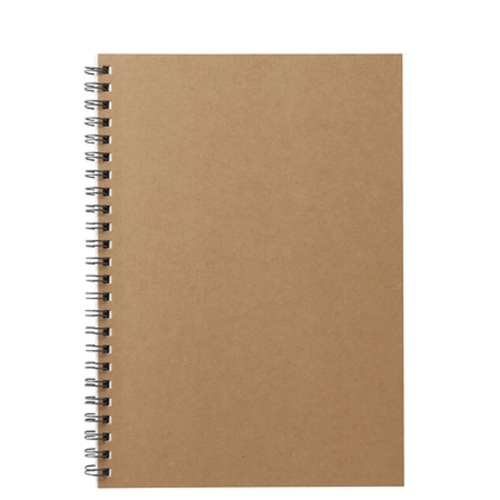 Spiral Notebook - Soft White Paper , Eco-Friendly Moisture-Resistant Design for School, College, and Office Use