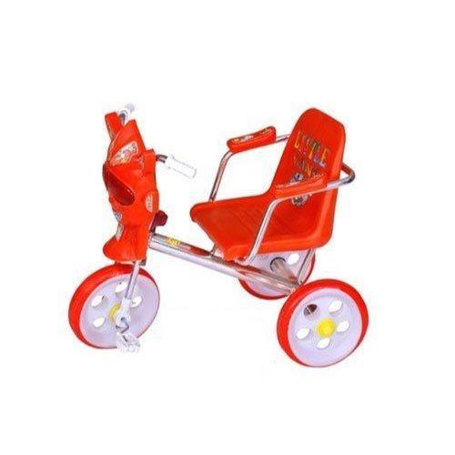 Lightweight Plastic Moveable Pedal Operated Three Wheeler Tricycle For Baby