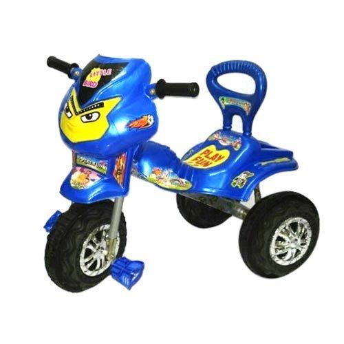 Moveable Lightweight Plastic Pedal Operated Three Wheeler Tricycle For Babies