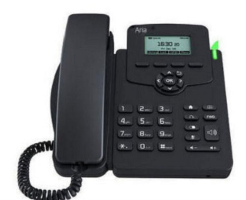 Monochrome 2.5 Inch Lcd Display Abs Plastic Body Volume Adjustable Ip Phone