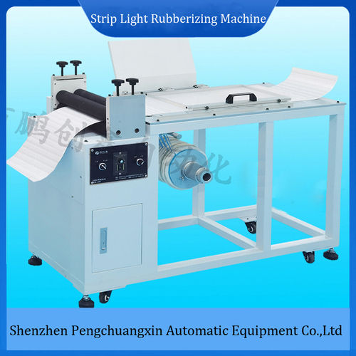 Durable Corrosion Resistant Steel Led Automatic Rubberizing Machine