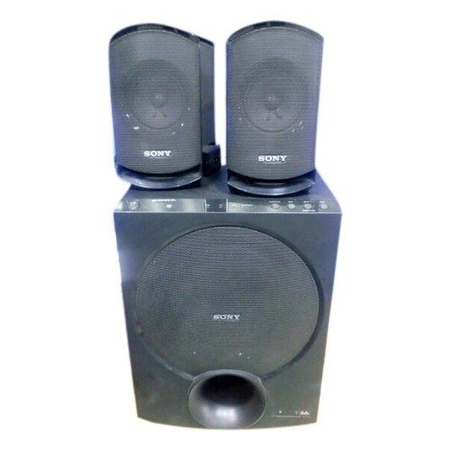 Two Point One Heavy Bass Stereo Sound Energy Efficient Black Home Theater