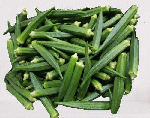 A Grade 99 Percent Pure Natural Nutrient Enriched Healthy Fresh Green Okra 