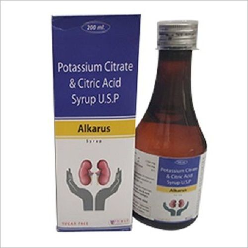 Potassium Citrate And Citric Acid Syrup Usp Age Group: For Adults