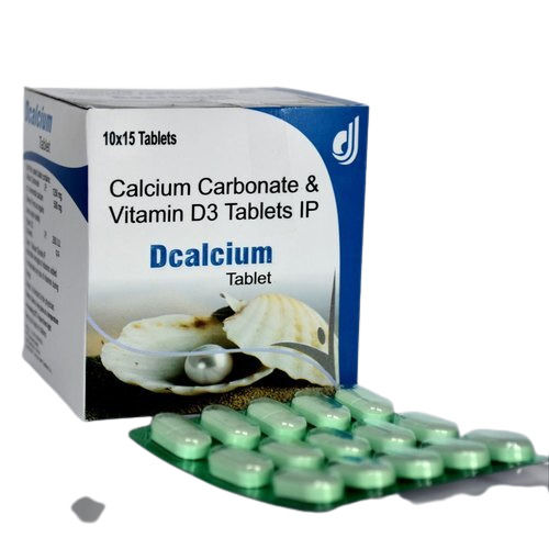 Calcium Carbonate And Vitamin D3 Tablets Ip