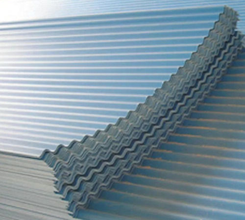 Weather Resistant Rust Proof Aluminum Corrugated Roofing Sheet, 0.91 Mm Thick 