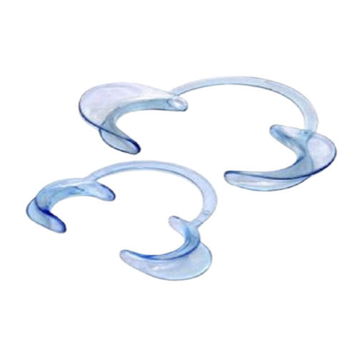 Lower Energy Consumption Transparent Plastic Light Weighted Autoclavable Dental Cheek Retractor