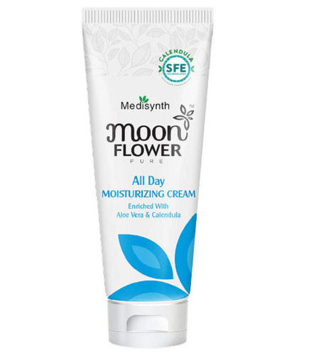 50 Gram Enriched With Aloe Vera Moonflower All Day Moisturizing Cream