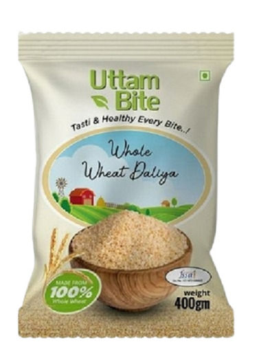 A Grade 100% Pure Indian Origin Nutrient Enriched Uttam Bite Dried Wheat Dalia