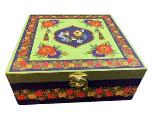 Handicraft Boxes - Table Mounted, Rectangular, Multicolor | Portable, Easy to Install, Lightweight, Polished Finish, Easy to Clean