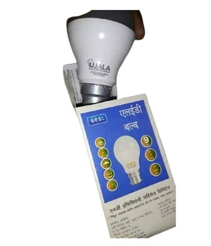 LED Bulbs - Ceramic, 9W Power, Round Shape, Cool White Color | Wall Mounted, High Efficiency, Shock & Heat Resistant, Lightweight, Energy Efficient, Easy to Install