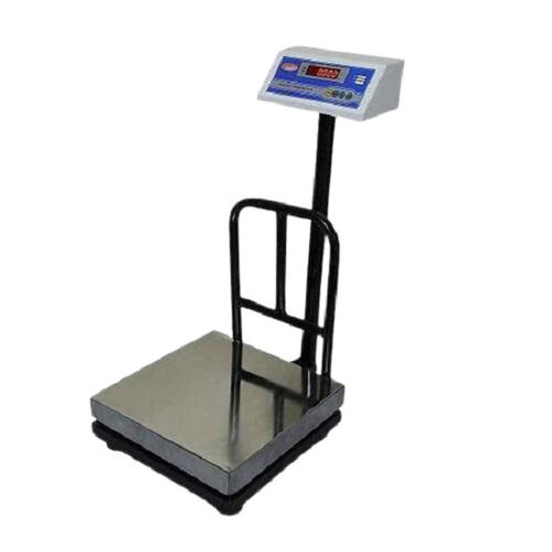 Paint Coated Stainless Steel Electronic Platform Weighing Scale With Digital Lcd Display