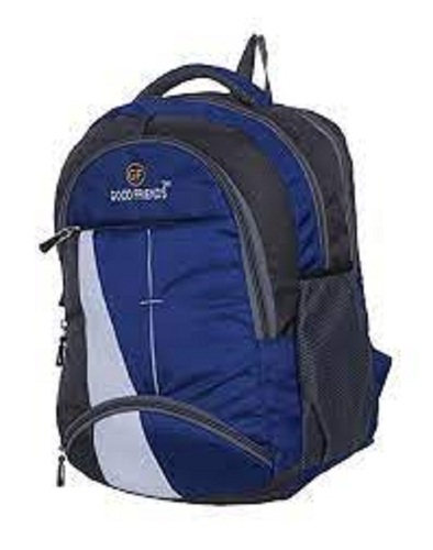 Adjustable And Strong Straps Rain Proof Plain School Bag