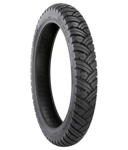 High Performance And Long Durable Tubeless Two Wheeler Bike Black Rear Tyre