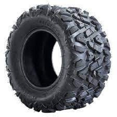 Solid Comfortable Grip Black Rubber Tubeless Atv Tyres Diameter: 12 Inch Inch (In)