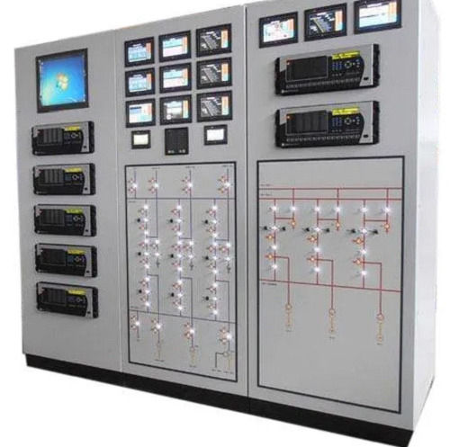 240 Voltage Mild Steel Powder Coated Industrial Fully Automatic Scada Control Panel Frequency (Mhz): 50 Megahertz (Mhz)