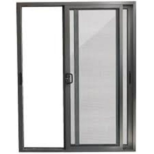 Large Glass Area Durable And Thick Strong Aluminum Black Sliding Window