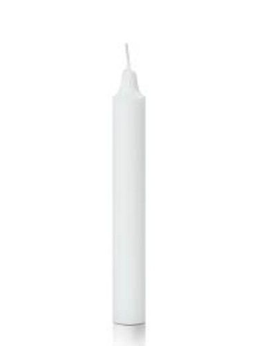 7cm White Colored Flame Stick Shaped Cotton Wick Scented Handmade Gel Wax Candles