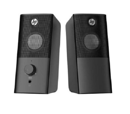 Black Color 2 Watts and 2.0 Channel Portable Multimedia Usb Speaker