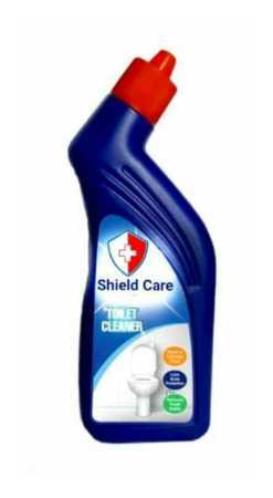 Shield Care Toilet Cleaner for Active Stain Removal And Instant Cleaning (Pack of 1x24 Bottles)