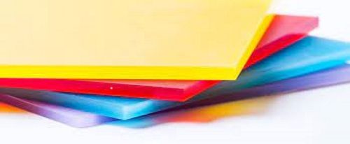 Smooth Easy To Clean And Maintain Glossy Multi Color Acrylic Plastic Sheet