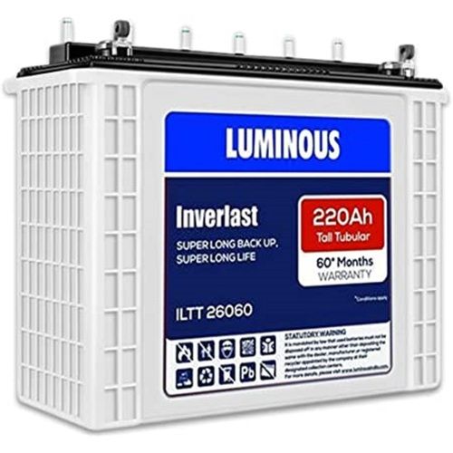 Heavy Duty Durable Energy Efficient Shock Resistant Luminous Inverter Battery Nominal Voltage: 12 Volt (V)