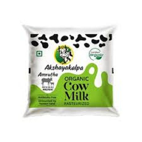 Organic Fresh Cow Milk, Easy To Digest Strengthens Bones And Muscles Maintains Heart Health