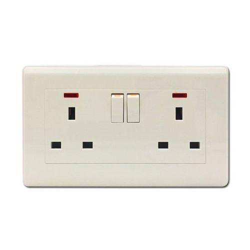 No Heat And Uv Emissions Energy Savings White Rectangular Electrical Switches