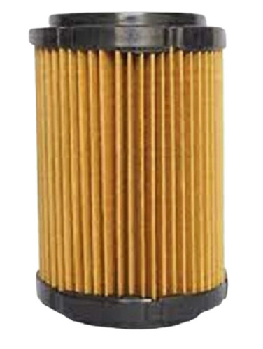 100 Grams 4 MM Thick Round Plastic And Paper Core Cartridge Air Filters - Plastic, 4mm Thickness, Yellow and Black Color | Increased Filtration Area, Double Open End Design, Cylindrical Shape, Easy Installation
