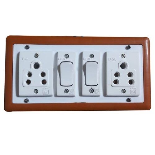 Easy Installation Heavy Duty Long Durable White And Brown Electrical PVC Switch Boards