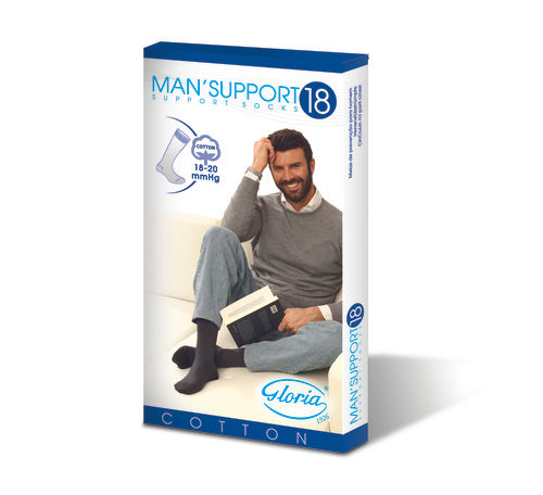 Compression Products Gloria Men'S Class 1 Support Cotton Socks In 1-5 Size