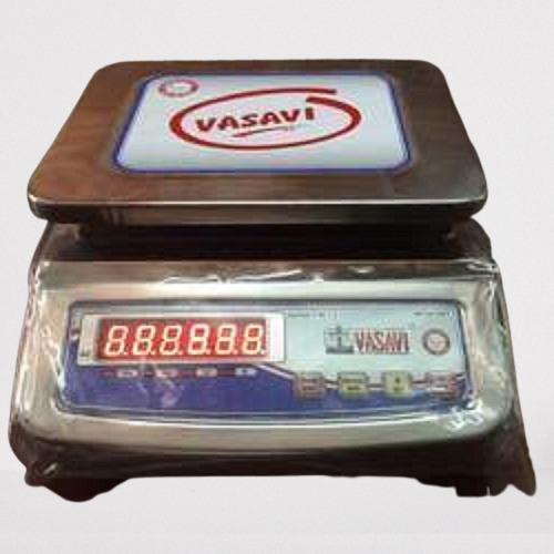 Portable Stainless Steel Led Weight Measurement Machine at Best Price