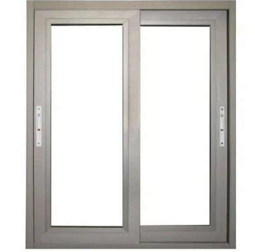 3X4 Feet 4 Mm Thick Rectangular Powder Coated Aluminium Sliding Window Application: Home And Office