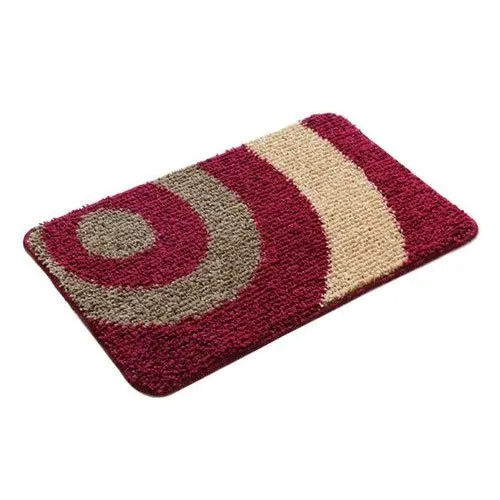 Elegant Look Shape Rectangular Printed Designer Carpets For Home Air Ventilate