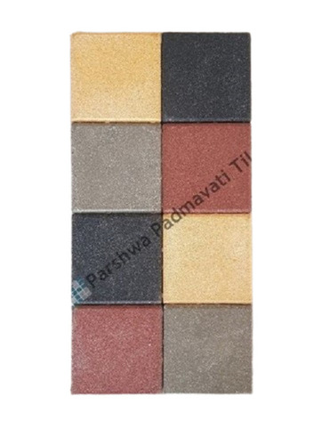 Matt Paver Blocks - 625x625mm Solid Concrete, Multicolor, Weather & Wind Resistant, Fire-Retardant, High Strength, Long Life