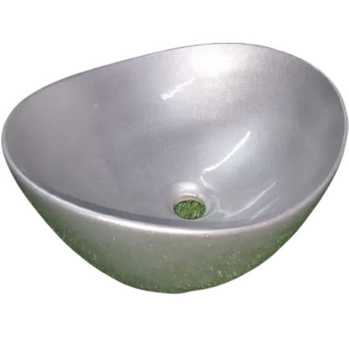 Elegant Rectangular Ceramic Table Top Wash Basin - 18x13 Inch | Easy To Clean, Eco Friendly, Scratch Resistant, Polished Finish