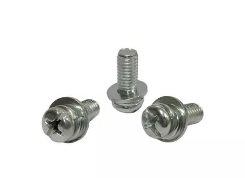 3 Centimeter Galvanized Stainless Steel Round Head Screw 