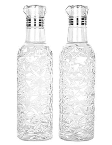 Diamond Crystal Comfortable Grip Airtight Plastic Lids Water Bottle