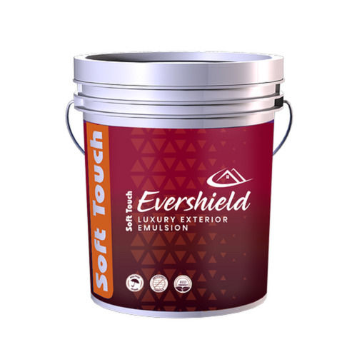 Perfect Shade Glossy Finish Prevent Corrosion Distinctive Odor Evershield Luxury Exterior Emulsion Wall Paint