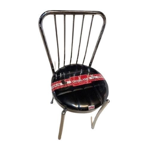 Polished Stainless Steel Chair