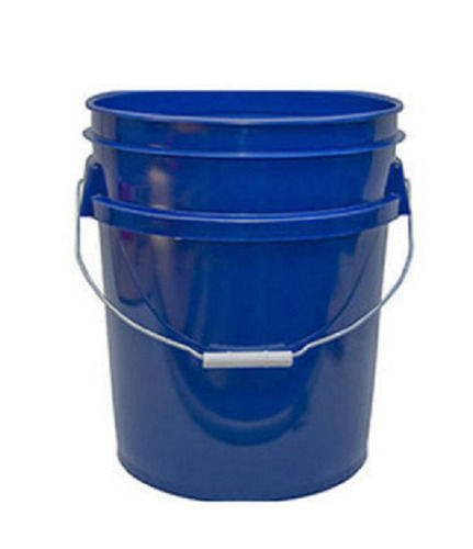 Polyvinyl Chloride Plastic Body Round Oil Bucket, 12 Liters Capacity