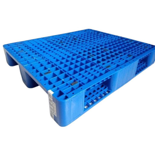 High Strength Unbreakable Rectangular Water Resistant Solid Plastic Pallets for Industrial