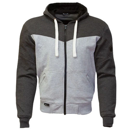 Cotton Hooded Zipper Mens Jacket With Long Sleeves And Double Pocket Comfortable Usage: Personal Use