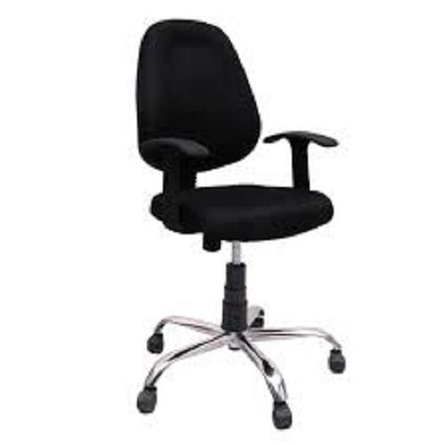 Machine Made Comfortable Long Service Life Black Office Chairs