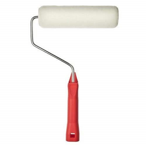 Strong Durable Smooth Finish High Density Foam Red And White Paint Rollers