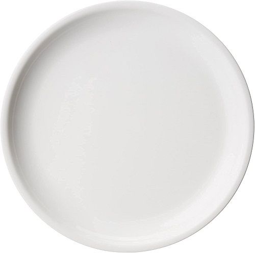 Scratch Resistant White Acrylic Round Plates