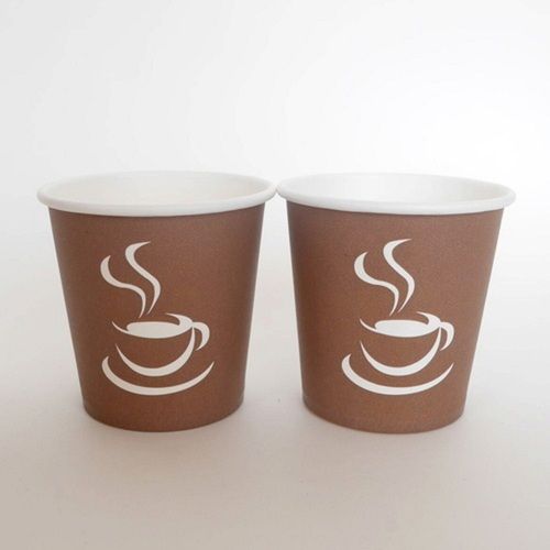 Biodegradable And Light Weight Brown Disposal Paper Cup Application: Party Aand Event