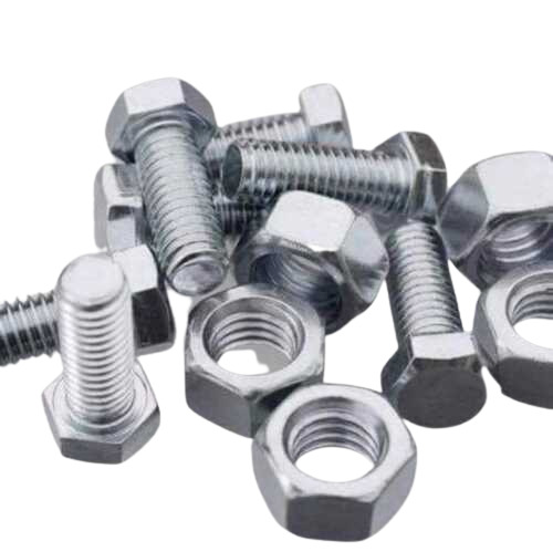 Black Rust Resistant 3 5 Inch Polished Full Thread Mild Steel Nut Bolt 